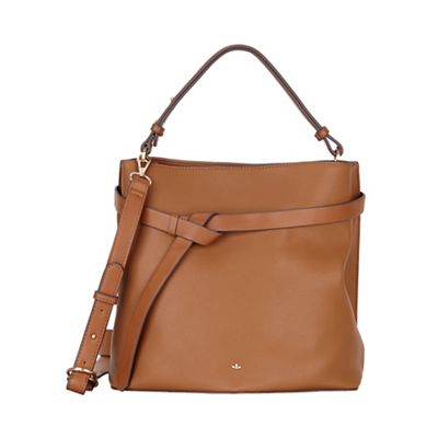 Corina medium chestnut handbag
